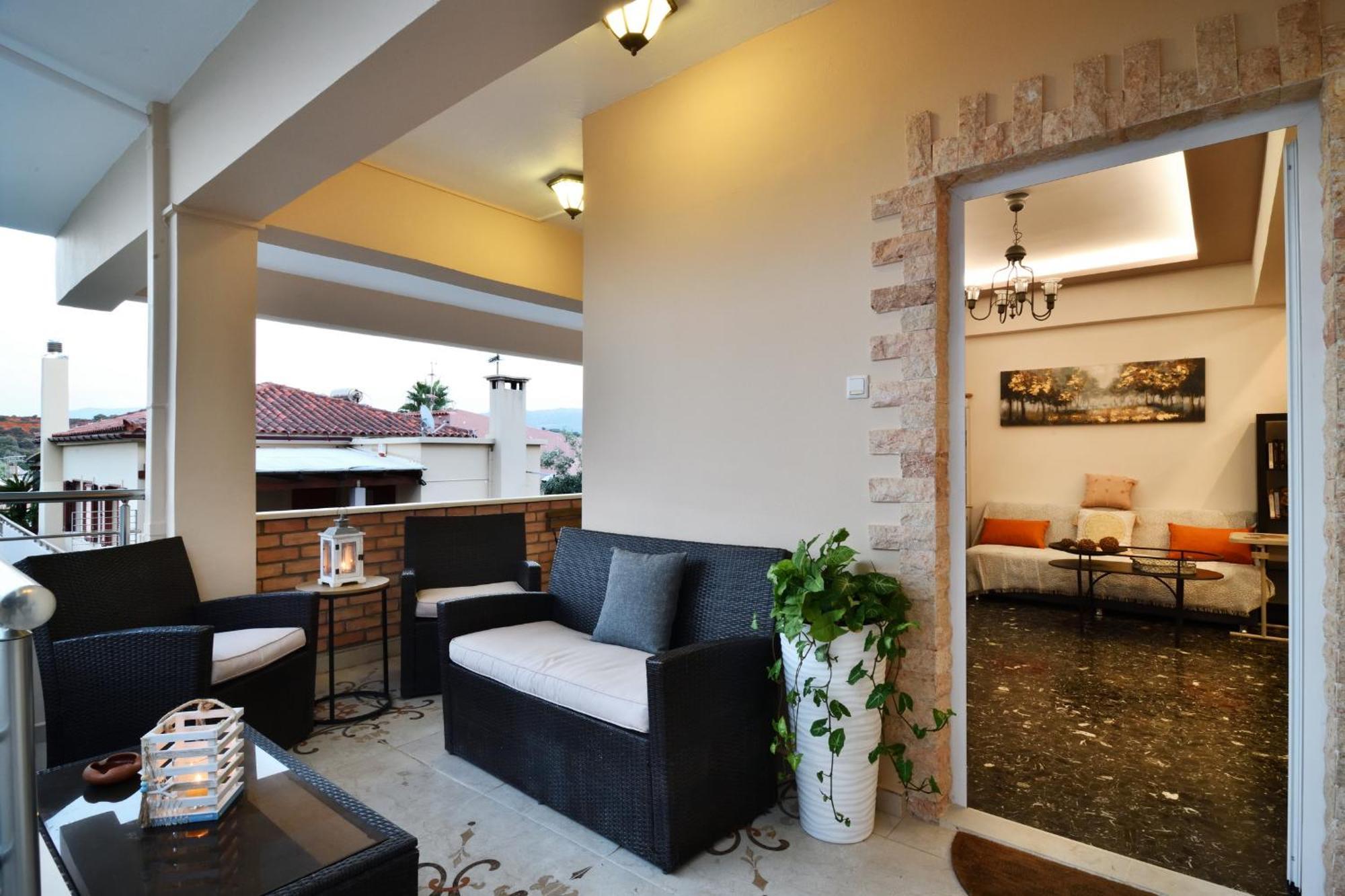 Favola Golden Beach Villa Daratsos Exterior foto